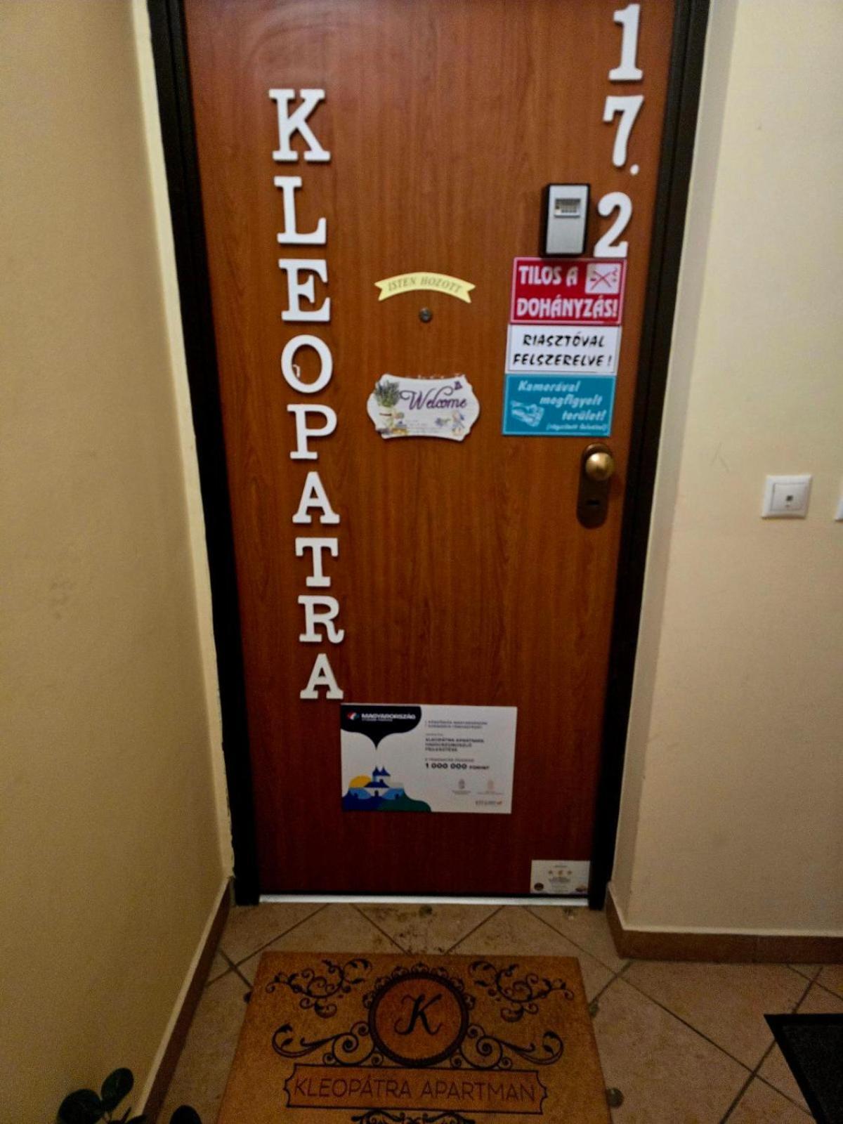 Kleopatra Apartman Hajdúszoboszló Zewnętrze zdjęcie
